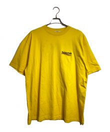 BALENCIAGA（バレンシアガ）の古着「キャンペンロゴTシャツ」｜イエロー