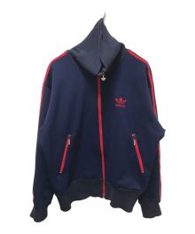 adidas（アディダス）の古着「80’Sトラックジャケット」｜ネイビー