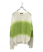 stussyステューシー）の古着「Pigment Dyed Loose Gauge Sweater」｜ホワイト