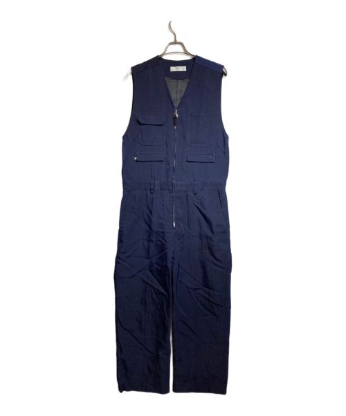 TOGA VIRILIS（トーガ ビリリース）TOGA VIRILIS (トーガ ビリリース) Nylon twill jumpsuit ネイビー サイズ:46の古着・服飾アイテム