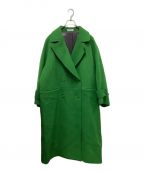 MAISON SPECIALメゾンスペシャル）の古着「Super140 Melton Over Coat」｜グリーン