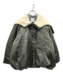 CLANE（クラネ）の古着「BALLOON DESIGN HOODED N3B」｜オリーブ