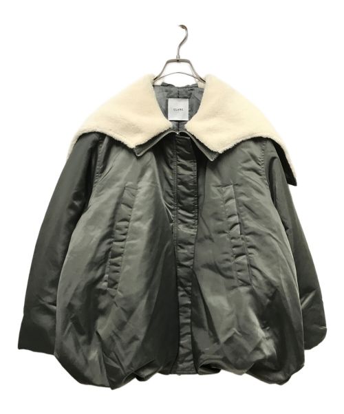 CLANE（クラネ）CLANE (クラネ) BALLOON DESIGN HOODED N3B オリーブ サイズ:1の古着・服飾アイテム