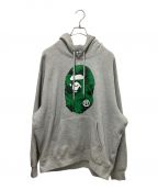 A BATHING APEアベイシングエイプ）の古着「Floral Solid Camo Pullover Hoodie」｜グレー