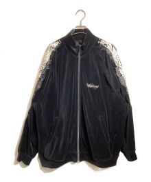 doublet（ダブレット）の古着「LINED CHAOS EMBROIDERY TRACK JACKET」｜ブラック