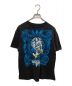 KINGDOM hearts（キングダムハーツ）の古着「プリントTシャツ」｜ブラック