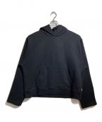 MM6 Maison Margielaエムエムシックス メゾンマルジェラ）の古着「Boxy Hooded Sweatshirt」｜ブラック