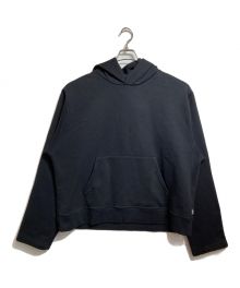 MM6 Maison Margiela（エムエムシックス メゾンマルジェラ）の古着「Boxy Hooded Sweatshirt」｜ブラック