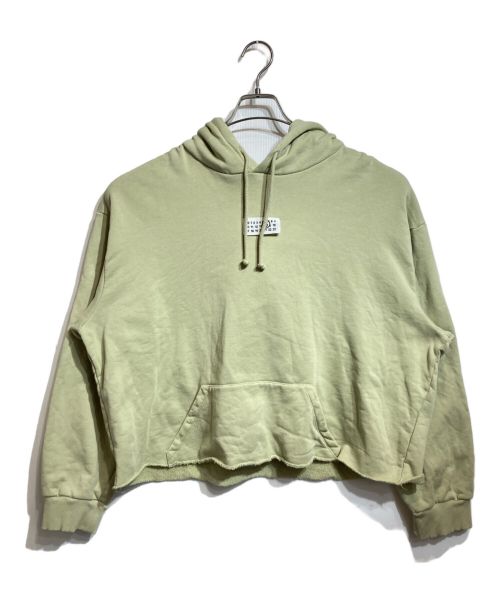 MM6 Maison Margiela（エムエムシックス メゾンマルジェラ）MM6 Maison Margiela (エムエムシックス メゾンマルジェラ) Unbrushed Hoodie グリーン サイズ:Sの古着・服飾アイテム