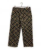 Niche.ニッチ）の古着「Switching Stitch Baker Pants」｜ブラウン