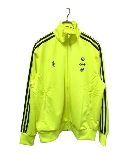 adidas（アディダス）adidas (アディダス) BAYC (ベイシー) PUNKS (パンクス) Bored Ape Yacht Club Tracksuit イエロー サイズ:2XLの古着・服飾アイテム