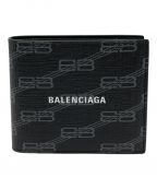 BALENCIAGAバレンシアガ）の古着「2つ折り財布」｜ブラック