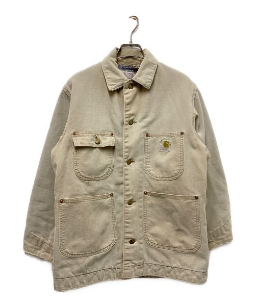 CarHartt（カーハート）CarHartt (カーハート) 70’SChore Coat 裏ブランケットカバーオール ベージュ サイズ:なしの古着・服飾アイテム