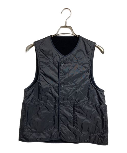 Engineered Garments（エンジニアド ガーメンツ）Engineered Garments (エンジニアド ガーメンツ) charcoal (チャコール) 別注 Over Vest ブラック サイズ:Sの古着・服飾アイテム