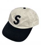 SUPREMEシュプリーム）の古着「Tone S Logo 6-Panel」｜ベージュ×ブラック