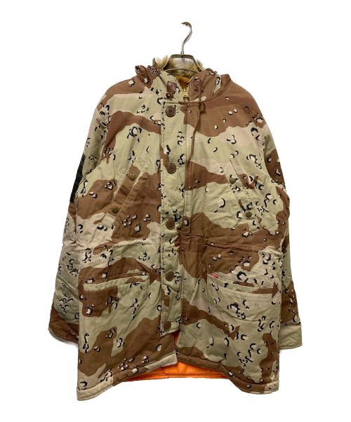 SUPREME（シュプリーム）SUPREME (シュプリーム) Cotton Ripstop N-3B Parka ブラウン サイズ:Lの古着・服飾アイテム