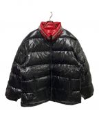 SUPREMEシュプリーム）の古着「SHINY REVERSIBLE PUFFY JACKET」｜ブラック×レッド