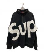 SUPREMEシュプリーム）の古着「harf zip pullover」｜ブラック