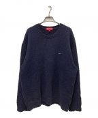 SUPREMEシュプリーム）の古着「Boucle Small Box Sweater」｜ネイビー