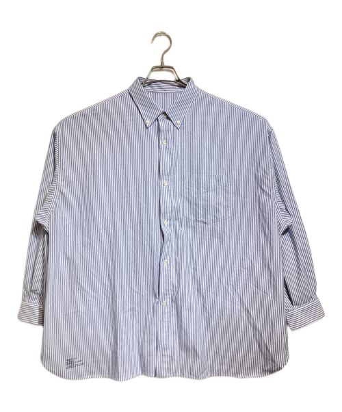 FreshService（フレッシュサービス）FreshService (フレッシュサービス) DRY OXFORD CORPORATE L/S B.D SHIRT ブルー サイズ:ONE SIZEの古着・服飾アイテム