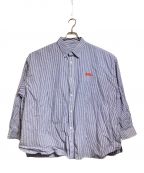 FreshService×ACTUAL SOURCEフレッシュサービス×アクチュアルソース）の古着「CORPORATE UNIFORM SHIRT」｜ブルー