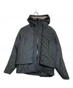 DESCENTE ALLTERRAINデザイント オルテライン）の古着「TRANSFORM SMART PADDING JACKET」｜ブラック