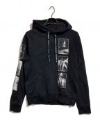 TAKAHIROMIYASHITA TheSoloIst.タカヒロミヤシタ ザソロイスト）の古着「CHARLES PETERSON “oversized pullover hoodie”」｜ブラック