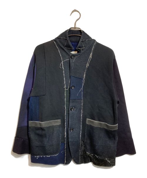 Porter Classic（ポータークラシック）Porter Classic (ポータークラシック) HAND WORK SWEAT BLAZER ブラック サイズ:2の古着・服飾アイテム