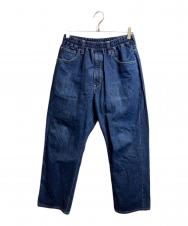 COOTIE PRODUCTIONS (クーティープロダクツ) 5 Pocket Denim Easy Pants インディゴ サイズ:S