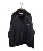 COOTIE PRODUCTIONSクーティープロダクツ）の古着「T/C SEED STITCH TRAINING TOP」｜ブラック