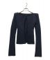 ANS DOTSLOEVNER（アンス ドッツローヴナー）の古着「Shoulder cardigan」｜ネイビー