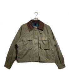 GYPSY & SONS（ジプシーアンドサンズ）の古着「M/R WAX COTTON WAIDING JKT」｜ブラウン