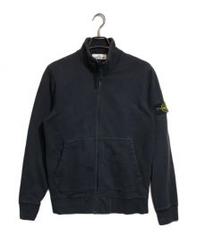 STONE ISLAND（ストーンアイランド）の古着「ロゴパッチスウェットトラックジャケット」｜ブラック