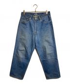 AURALEEオーラリー）の古着「HARD TWIST DENIM WIDE PANTS」｜インディゴ