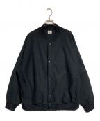 BLURHMS×JOURNAL STANDARDブラームス×ジャーナル スタンダード）の古着「別注Soft＆Hard Sweat Snap Cardigan」｜ブラック