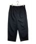 COMME des GARCONS HOMME（コムデギャルソン オム）の古着「WOOL TORO PANTS」｜ブラック