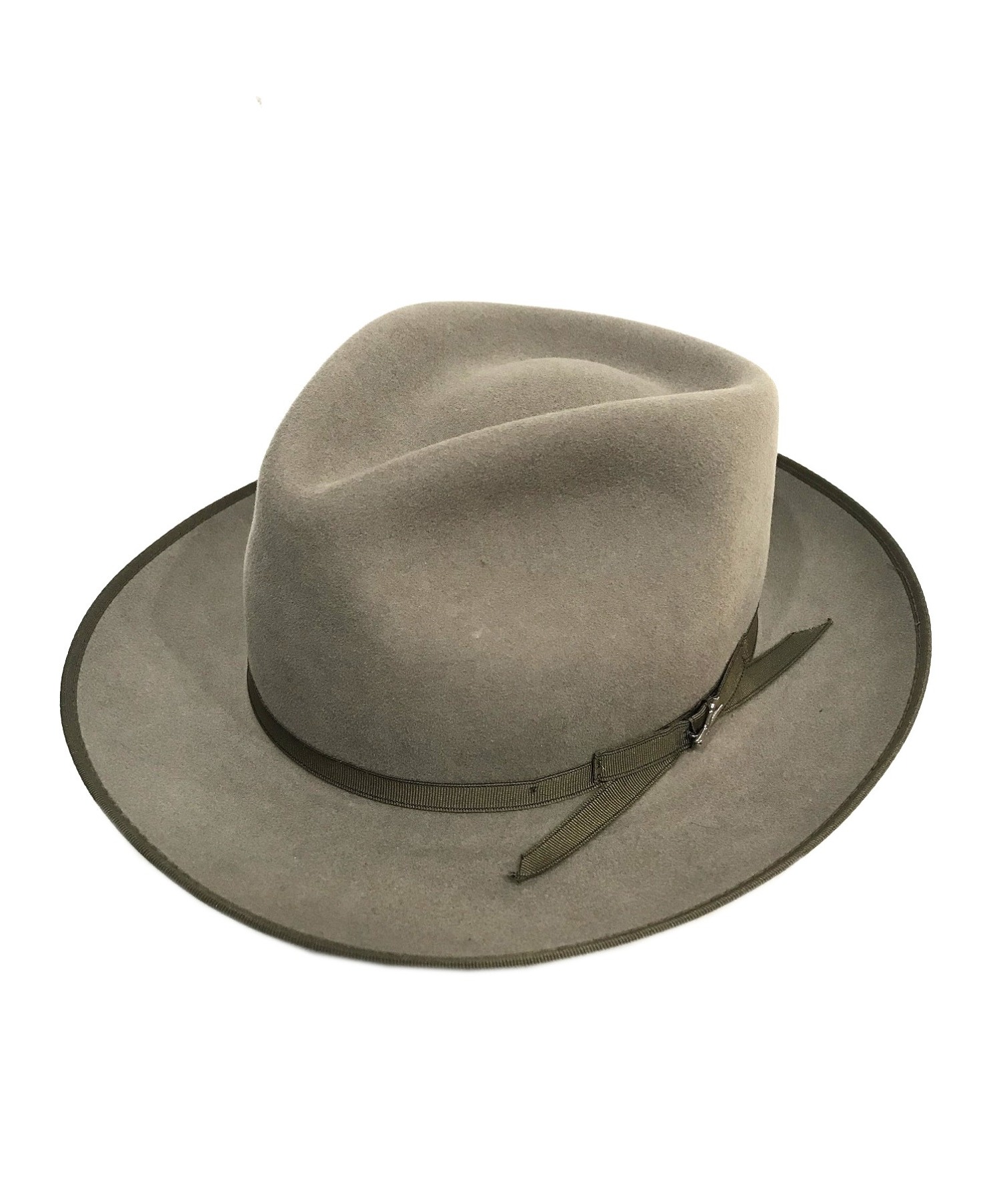 STETSON (ステットソン) 中折れハット ベージュ