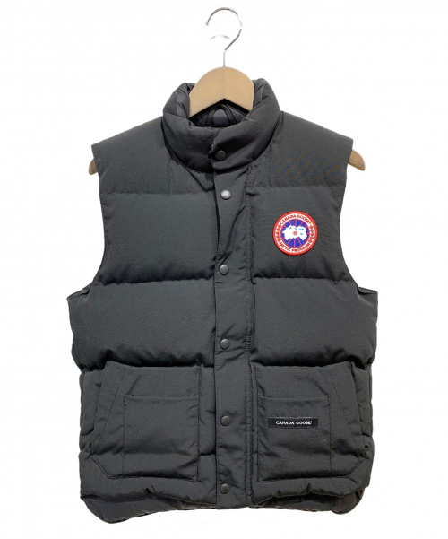 中古・古着通販】CANADA GOOSE (カナダグース) ダウンベスト ブラック