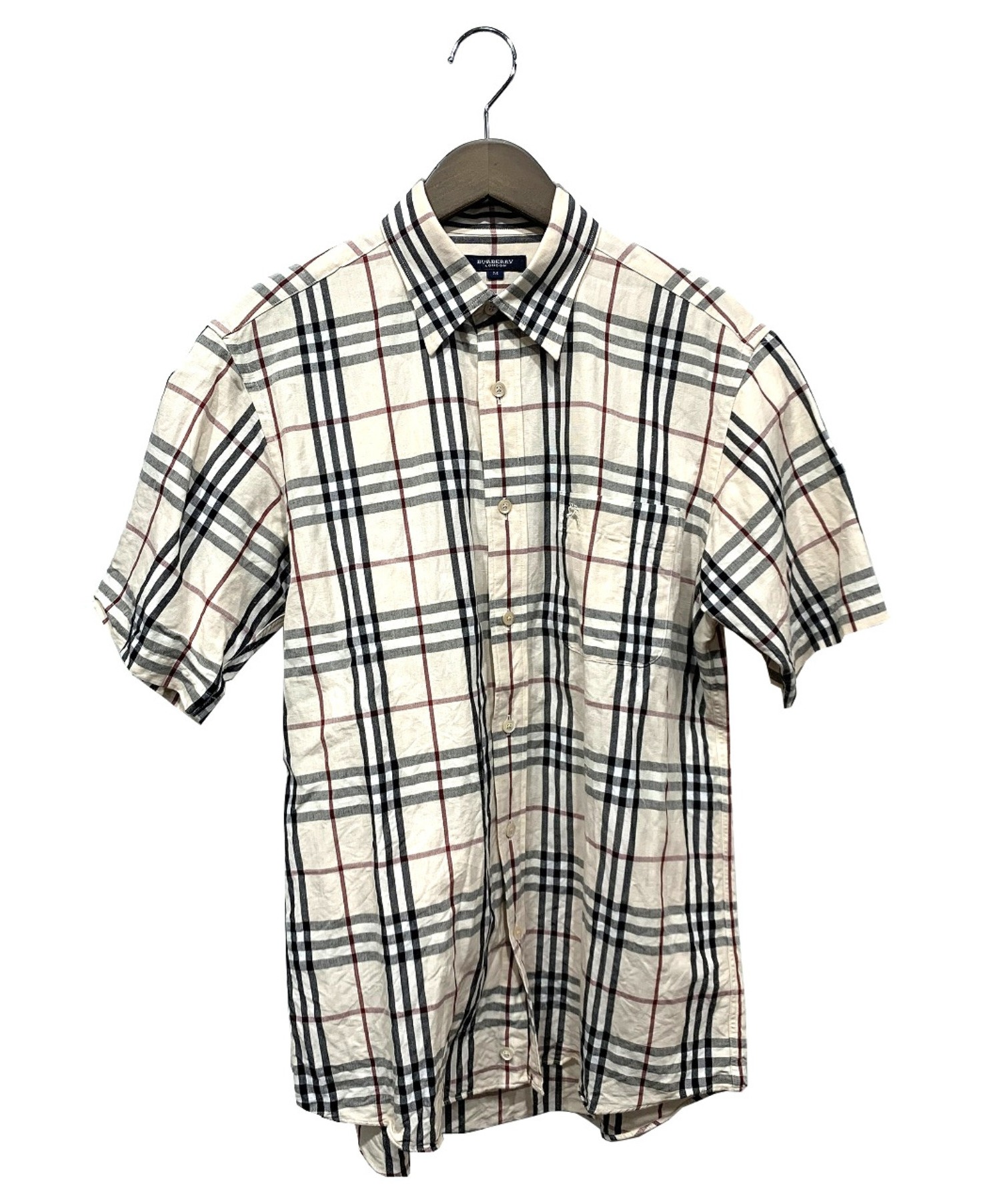 通販激安】 BURBERRY 80cm ノバチェック半袖シャツ ecousarecycling.com