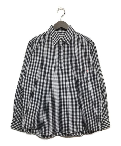 BOTT/ボット/19AW/Box Flannel Shirt/長袖シャツ/XL/コットン/NVY