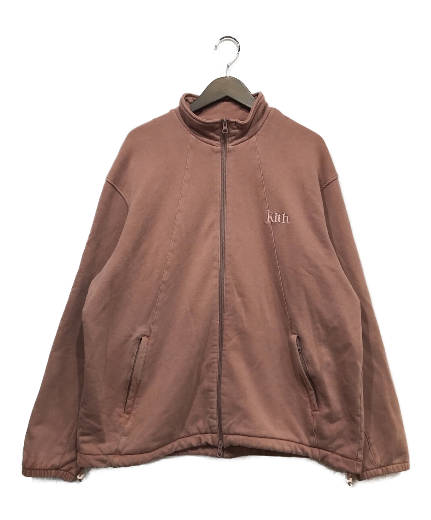 KITH (キス) Windsor Panelled Track Jacket Dusty Mauve ピンク サイズ:L