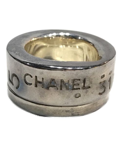 中古・古着通販】CHANEL (シャネル) カンボンダブルリング シルバー