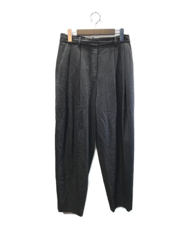 【中古・古着通販】theory (セオリー) Light Saxony 2 PLT Carrot Pant グレー サイズ:2｜ブランド・古着通販  トレファク公式【TREFAC FASHION】スマホサイト