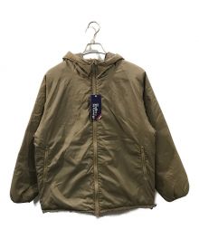 The Duffer of ST.George（ザ ダファーオブセントジョージ）の古着「LIGHT WEIGHT PUFFER BZ」｜ブラウン