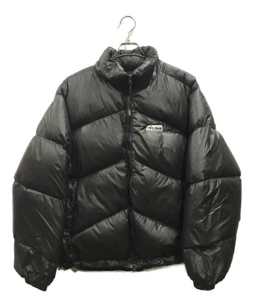 AFTERBASE（アフターベース）AFTERBASE (アフターベース) ANGLED STITCHES  DOWN JACKET ブラック サイズ:XLの古着・服飾アイテム