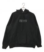SUPREMEシュプリーム）の古着「21SS KAWS Chalk Logo Hooded Sweatshirt」｜ブラック