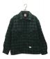 BEDWIN × WOOLRICH（ベドウィン×ウールリッチ）の古着「BUFFALO CHECK PADDED JACKET ウールチェックジャケット」｜グリーン