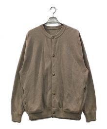 crepuscule（クレプスキュール）の古着「21SS/MOSS STITCH V/N CARDIGAN カーディガン」｜ベージュ