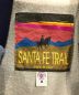 中古・古着 SANTA FE TRAIL (サンタフェトレイル) 古着ネイティブ刺繍ブルゾン ブルー サイズ:M：5800円