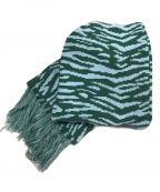 BoTTボット）の古着「Zebra Hood Scarf フーデットマフラー」｜グリーン